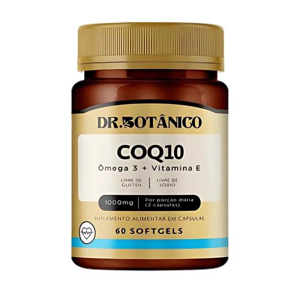 Imagem de Coenzima q10 + omega 3 + vitamina e - 60 caps dr botanico