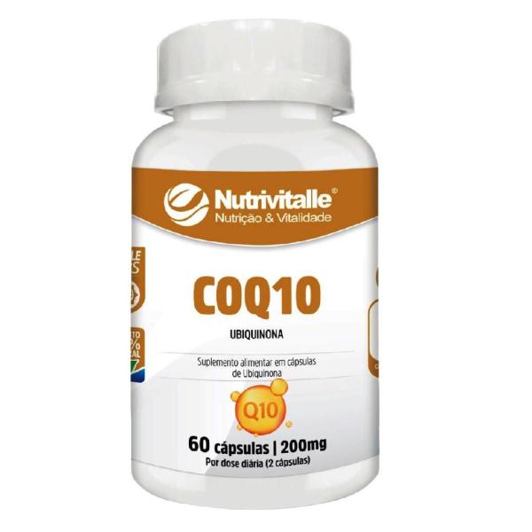 Imagem de Coenzima Q10 Ubiquinona 200Mg 60 Capsulas Nutrivitalle