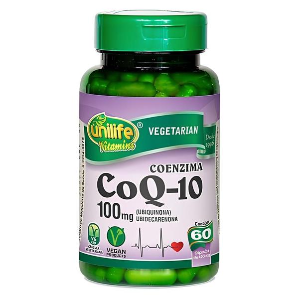 Imagem de Coenzima Ubiquinona CoQ-10 Vegano 60 cáps 100mg