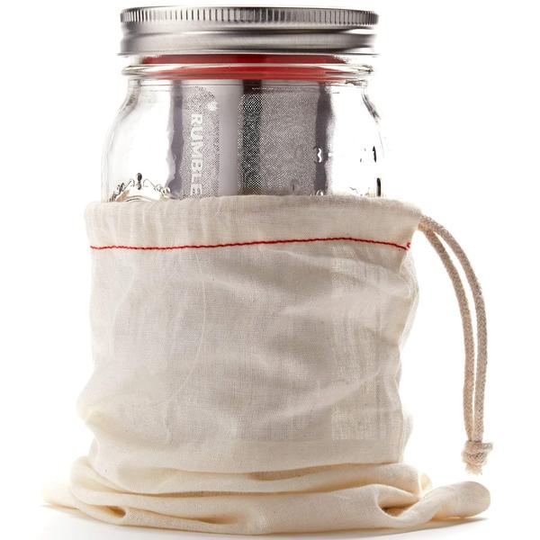 Imagem de Coffee Brew Rumble Jar para cafeteira Cold Brew com filtro de 200 mícrons