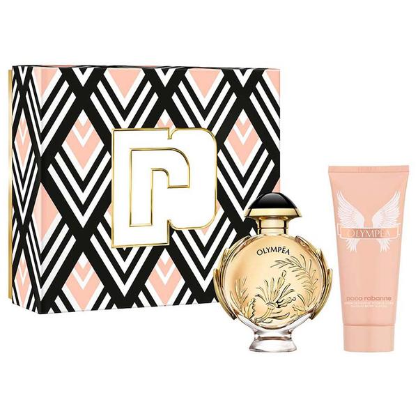 Coffret Olympéa Solar Rabanne Kit - Perfume Feminino EDP Intense + Creme Corporal Coffret Olympéa Solar Rabanne Kit - Perfume Feminino EDP Intense + Creme Corporal