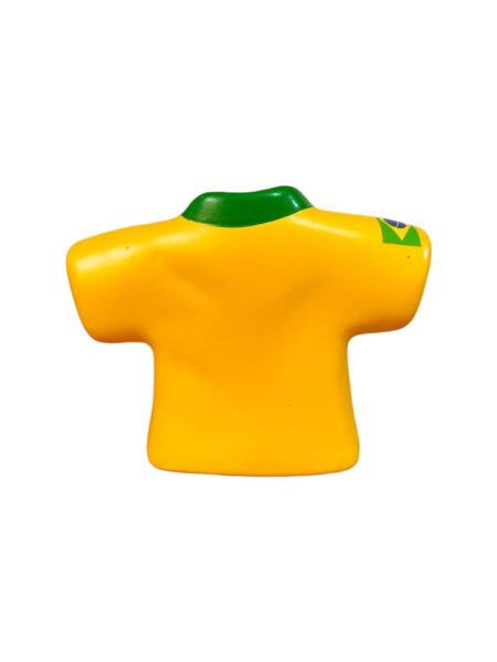 Imagem de Cofre Cofrinho Formato De Camisa De Futebol Brasil Ceramica