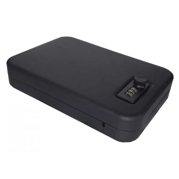 Cofre Portátil Com Senha (4,5x16,5x24cm) CH-45C Para Armas e Documentos - Pelegrin Imagem de Cofre Portátil Com Senha (4,5x16,5x24cm) CH-45C Para Armas e Documentos
