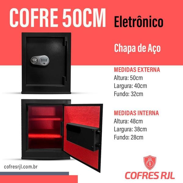 Imagem de Cofre rjl 50 cm