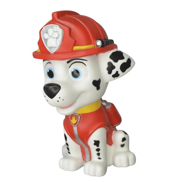 Imagem de Cofrinho Lider Brinquedos Patrulha Canina Marshall Vinil 30cm