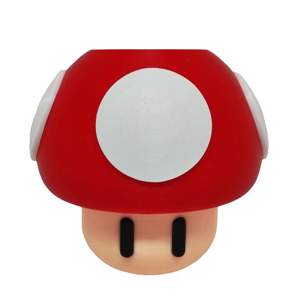 Imagem de Cogumelo Porta Objeto Super Mario Bros Toad 3D