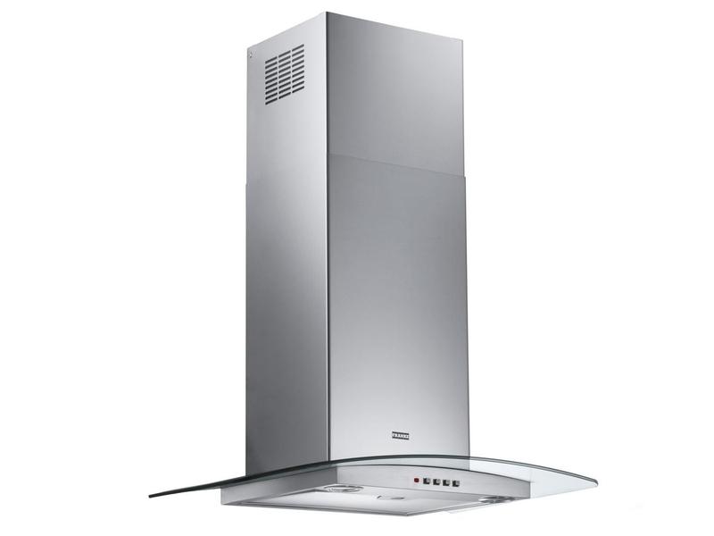 Coifa de Parede Franke 60cm 4 Bocas - com Vidro Curvo Inox 3 Velocidades Glass Ray Coifa de Parede Franke 60cm 4 Bocas - com Vidro Curvo Inox 3 Velocidades Glass Ray