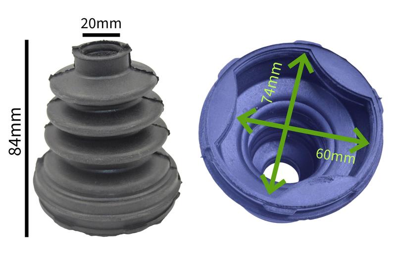 Imagem de Coifa homocinética Cambio Nissan Kicks Tripoide