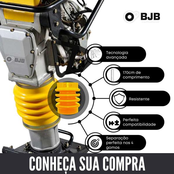 Imagem de Coifa Sanfona Compactador Sapo Percussão Para Csm Cs73