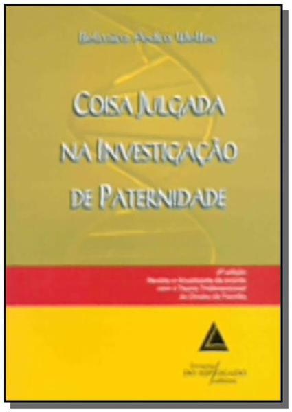 Imagem de Coisa julgada na investigação de paternidade - LIVRARIA DO ADVOGADO