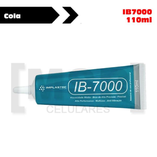 Imagem de Cola adesiva IMPLASTEC multiuso display celulares 110ml IB-7000