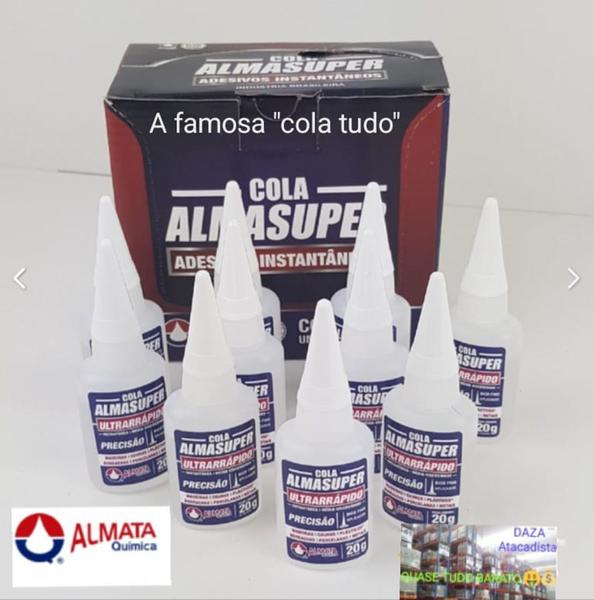 Imagem de Cola alma super 20g Ultrarrápida Precisão 1 kit com 2 unidades a mais vendida do Brasil