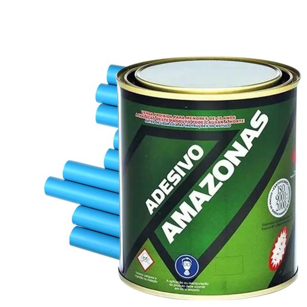 Imagem de Cola Amazonas PU Vinil 750g - Piscina Barraca Mala Lona Banner