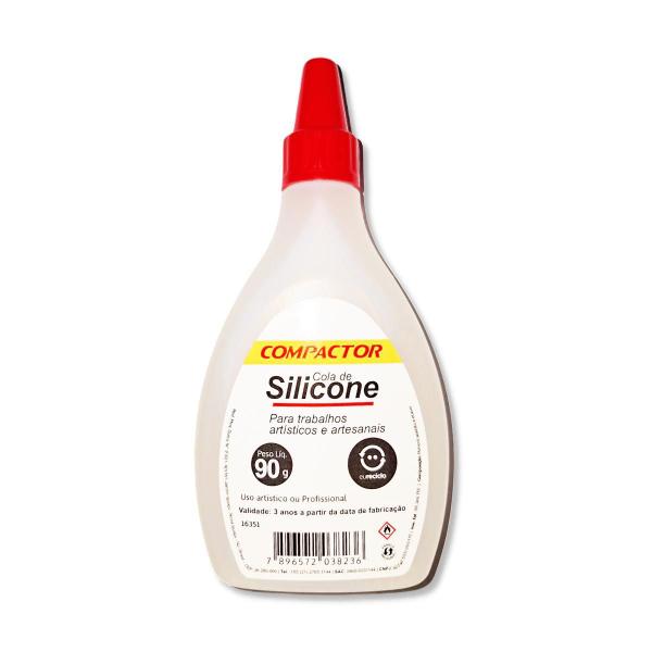 Imagem de Cola de silicone 90g Compactor, uso artístico ou profissional