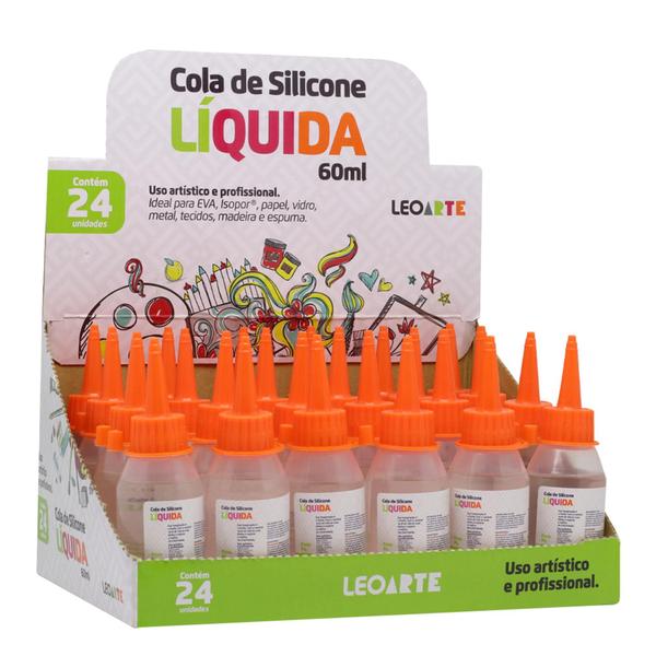 Imagem de Cola de Silicone Líquida 100ml Leo Arte - Leo & Leo