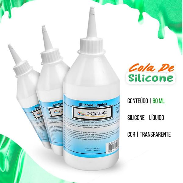 Imagem de Cola De Silicone Líquida Transparente 60ml 