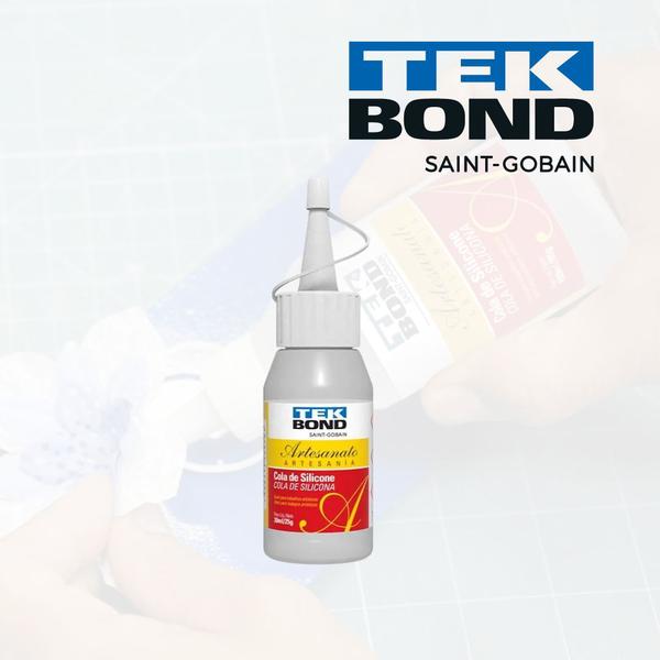 Imagem de Cola de Silicone Para Artesanato 30ml Tekbond