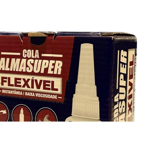 Imagem de Cola Instantanea Almasuper Flexivel Baixa Viscosidade 20G.