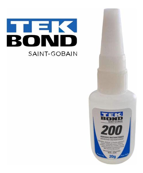 Imagem de Cola Instantânea Tekbond 200 Incolor 20g - 2 Und