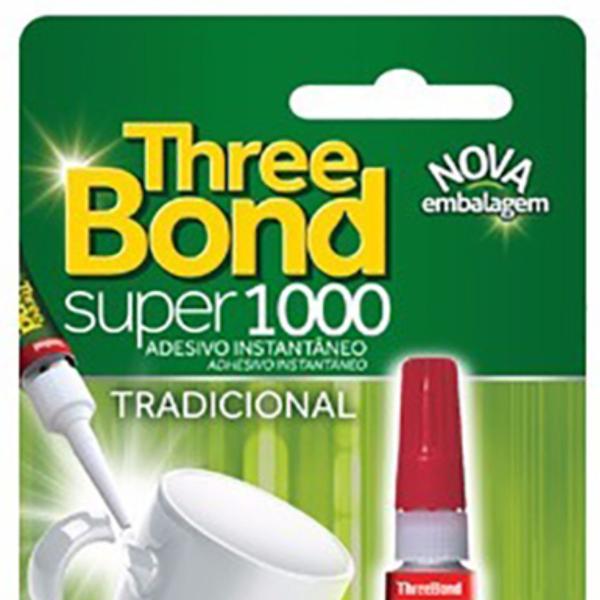 Imagem de Cola Instantânea Three Bond Super 1000 2 gramas Adesivo Extra Forte