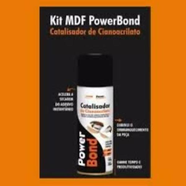 Imagem de Cola Kit Mdf Power Bond Ultra rápido 100g