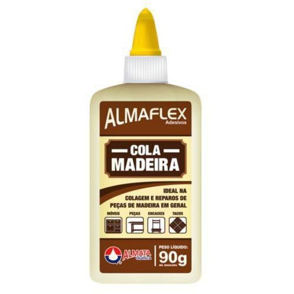 Imagem de Cola Madeira 90gr - Almaflex - Almata