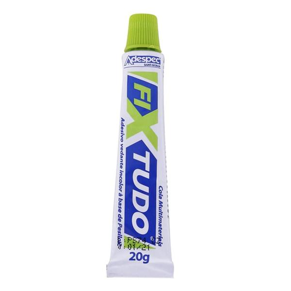 Cola Multiuso FixTudo Adespec 20g Imagem de Cola Multiuso FixTudo Adespec 20g