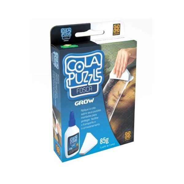 Cola Para Puzzle 85 Gramas Fosca - Grow 01430 Imagem de Cola Para Puzzle 85 Gramas Fosca - Grow 01430