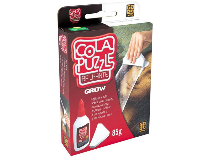 Imagem de Cola para Quebra-Cabeça Grow - Cola Puzzle Brilhante 85g