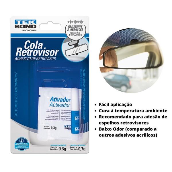 Imagem de Cola para retrovisor dose unica 1g tekbond