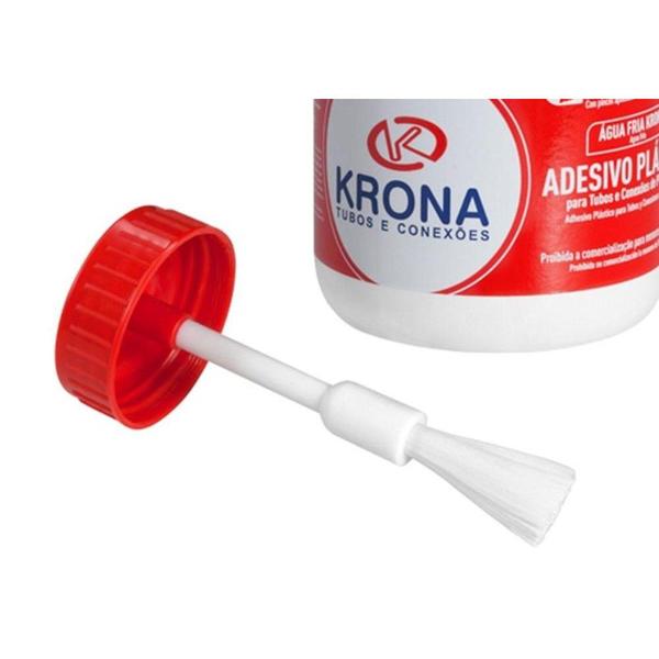 Imagem de Cola Para Tubos E Conexoes Pvc Krona 175Gr. Com Pincel