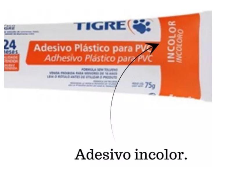 Imagem de Cola Pvc Tigre 75gramas Bisnaga