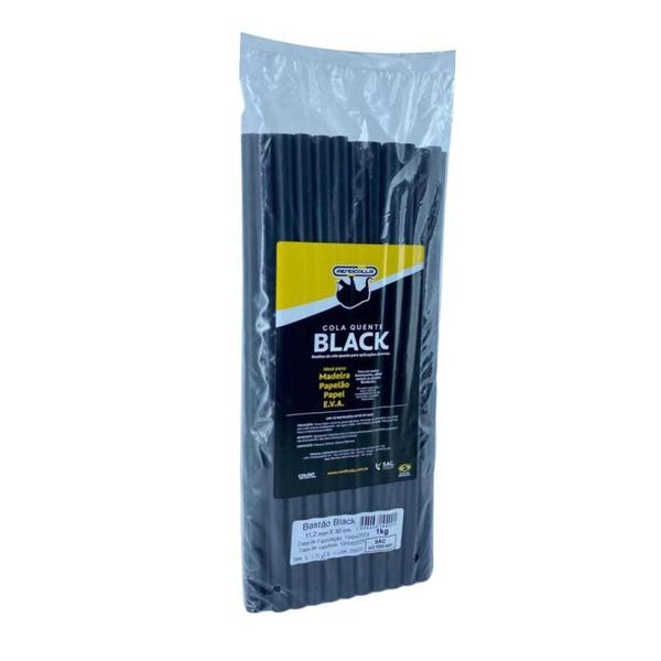 Cola Quente Bastão Refil Black 11,2 Mm X 30 Cm 24 Kg - Rendicolla Imagem de Cola Quente Bastão Refil Black 11,2 Mm X 30 Cm 24 Kg