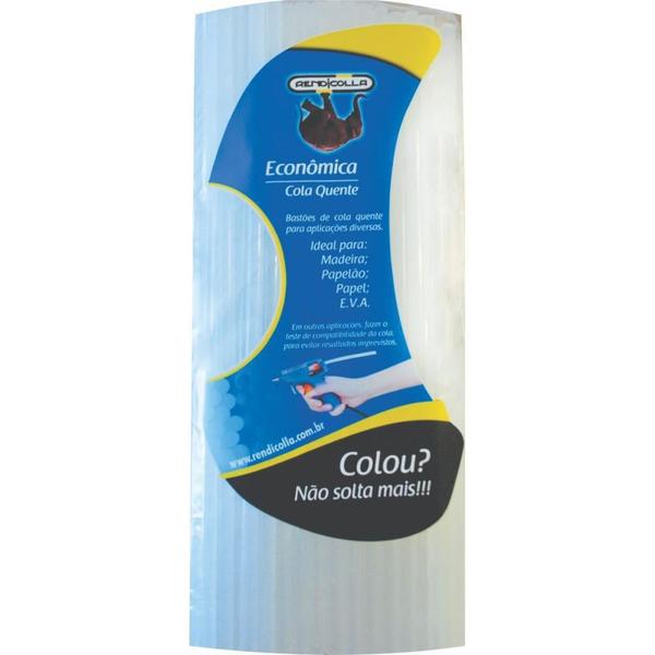 Cola Quente Refil Fina Eco 500G Transp. 7,5X30Cm - Rendicolla Imagem de Cola Quente Refil Fina Eco 500G Transp. 7,5X30Cm