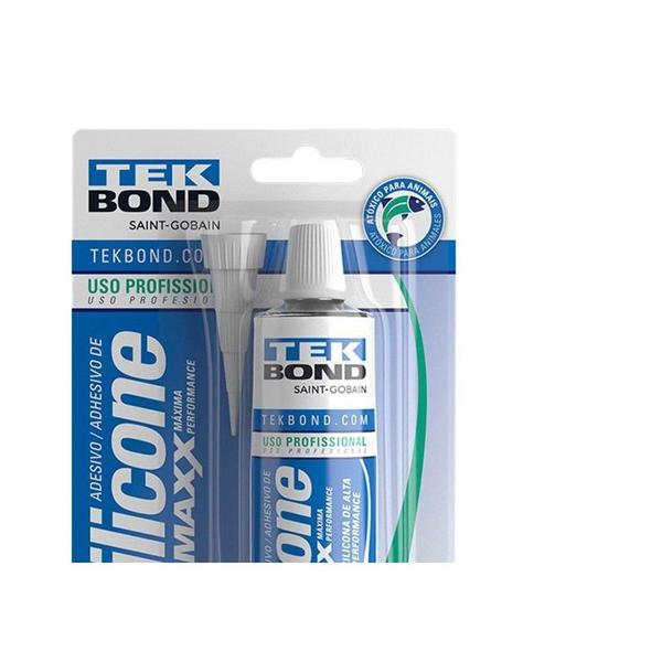 Imagem de Cola Silicone Acetico Tekbond 50G. Aquario Max