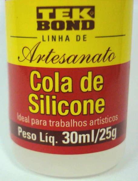 Imagem de Cola Silicone Líquida 30ml Tekbond