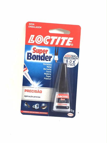 Imagem de Cola Super Bonder Loctite Forte Alta Resistência Aderência