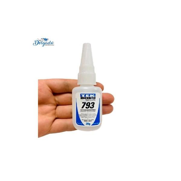 Cola Tek Bond Instantânea 793 20g Alta Resistência Cola Tudo Unhas Madeira Plástico Artesanato Multiuso Geral - TEKBOND Imagem de Cola Tek Bond Instantânea 793 20g Alta Resistência Cola Tudo Unhas Madeira Plástico Artesanato Multiuso Geral