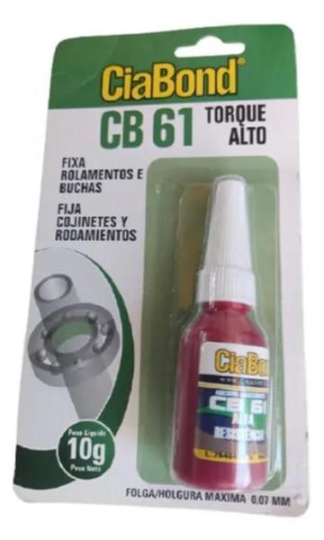 Imagem de Cola Torque Alto Trava Bucha Rolamento Ciabond 10G