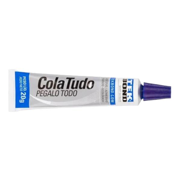 Imagem de Cola Tudo Multiuso Adesivo 20g Ferro Metal Vidro Pvc Tekbond