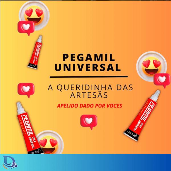 Imagem de Cola Universal Pegamil 51g para Artesanatos e bijuterias