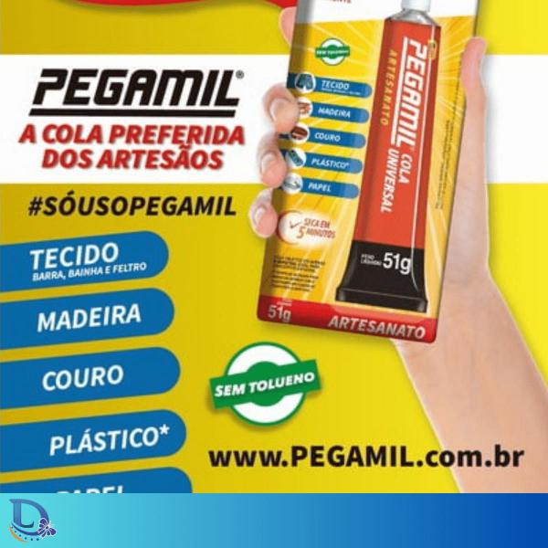 Imagem de Cola Universal Pegamil 51g para Artesanatos e bijuterias