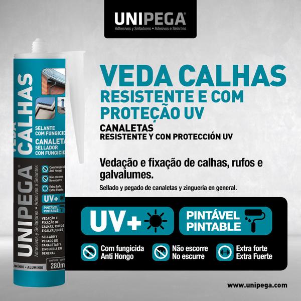 Imagem de Cola veda calha cartucho 280ml