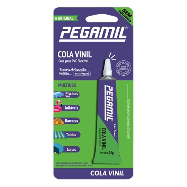 Imagem de Cola Vinil Pegamil Sem Tolueno 17g