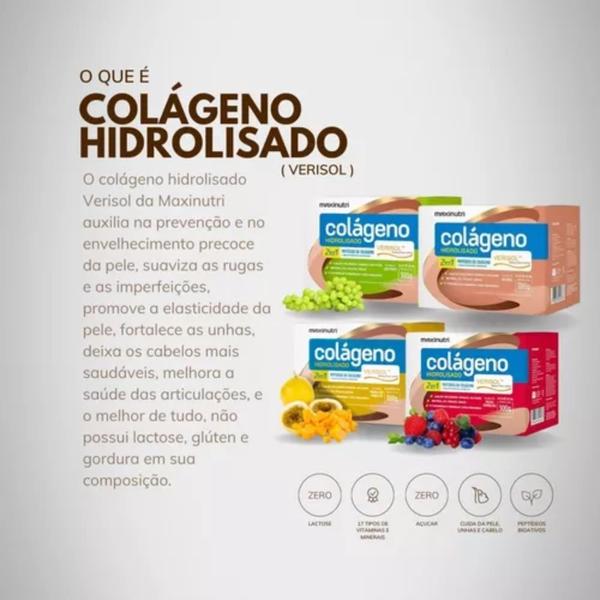 Imagem de Colág Hidrolisado 2em1 Verisol+Q10 30SACHES x 5g - Natural