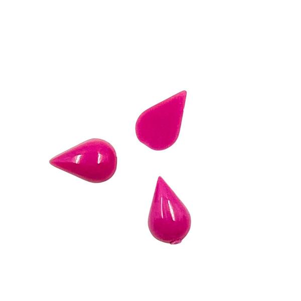 Imagem de Colagem Chaton Meia Gota Rosa Pink 5x7mm 1000un 120g