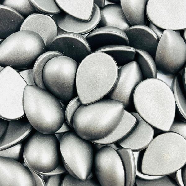 Colagem Gota Resina Grafite 18x25mm 100pçs 200g - Macall Imagem de Colagem Gota Resina Grafite 18x25mm 100pçs 200g