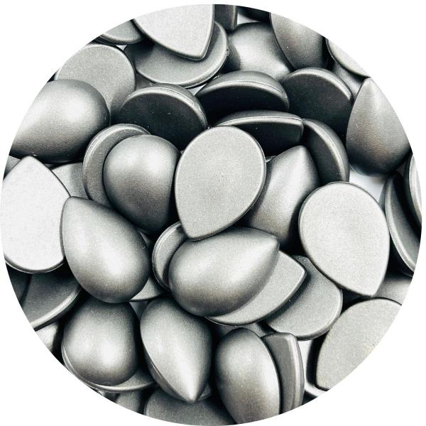 Colagem Gota Resina Grafite 18x25mm 100pçs 200g - Macall Imagem de Colagem Gota Resina Grafite 18x25mm 100pçs 200g