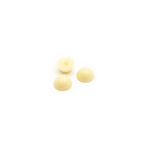 Colagem Meia Pérola Plástico Amarelo 8mm 500pçs 200g - Macall Imagem de Colagem Meia Pérola Plástico Amarelo 8mm 500pçs 200g