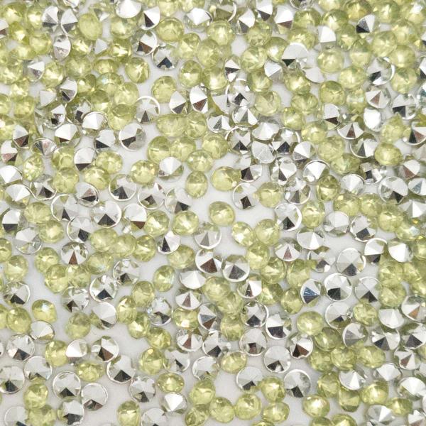 Colagem Redondo Strass Acrílico Verde Claro Transparente 3mm 25000pçs 250g - Macall Imagem de Colagem Redondo Strass Acrílico Verde Claro Transparente 3mm 25000pçs 250g